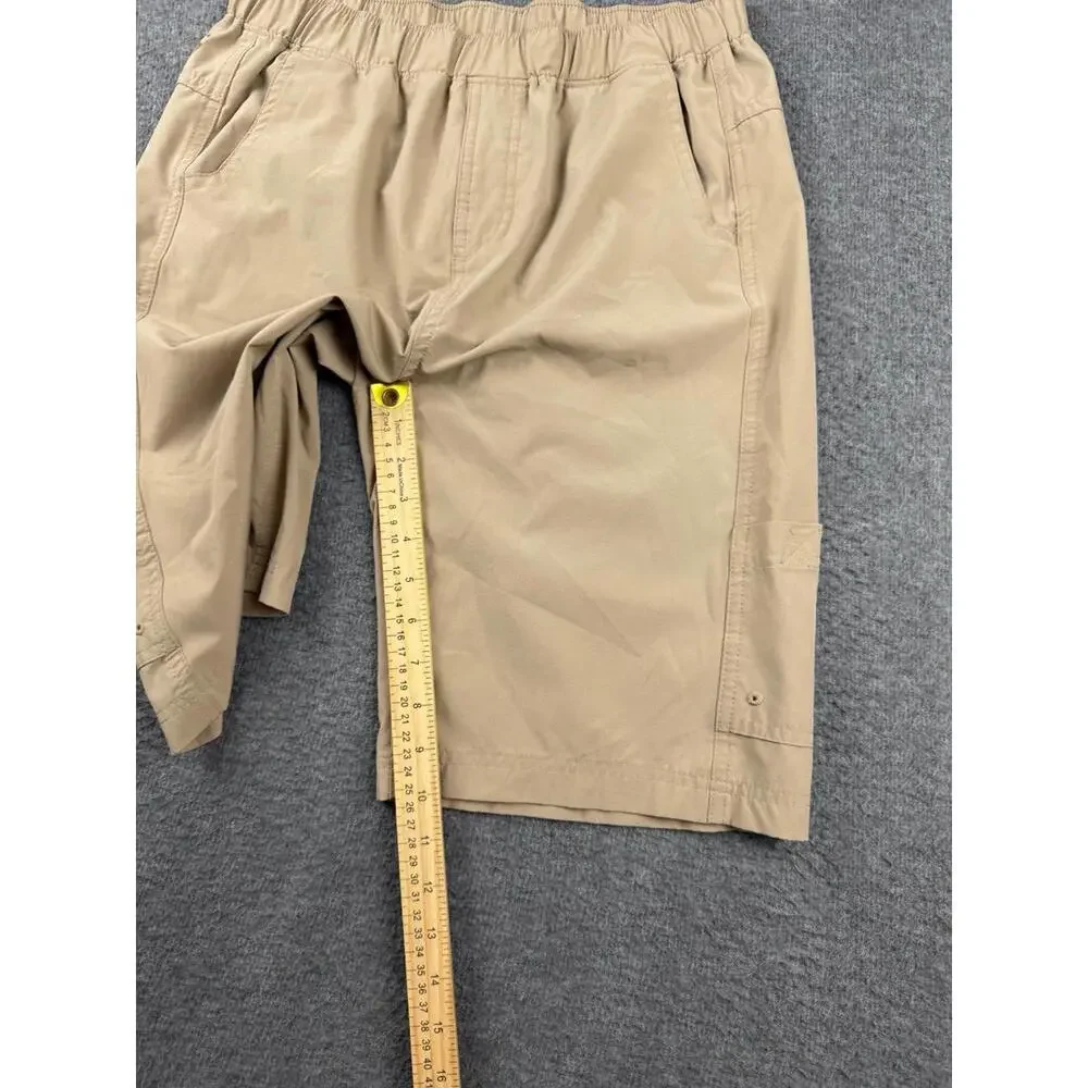 Magellan Boy's Beige Half‎ Pants Elastic Waist Casual Shorts Size XL (18-20)